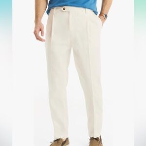 42x36 Nautica pleated sail white pants maybe Miami vice?